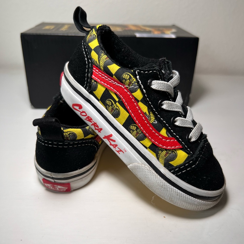 Cobra Kai Vans Toddler Shoes
